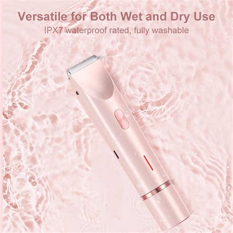 Portable Electric Bikini Trimmer And Body Groomer For Women Delivering Safe And Effective Hair