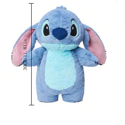 Disney Stitch Plush Hot Water Bottle Winnie The Pooh Warm Plush Hot Water Bag Birthday Gift