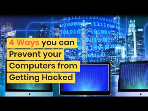 Ways You Can Prevent Your Computers From Getting Hacked Youtube