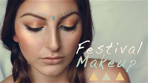 Festival Makeup Tutorial ♡ Youtube