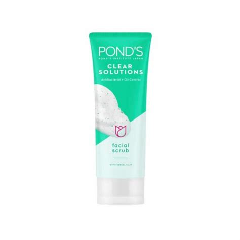 Pond’s Clear Solutions Facial Scrub With Herbal Clay 100ml