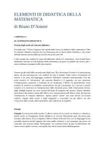 Elementi Di Didattica Della Matematica Docsity