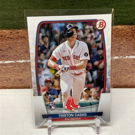 2023 Bowman Triston Casas 2 Rc Boston Red Sox Baseball Card Ebay