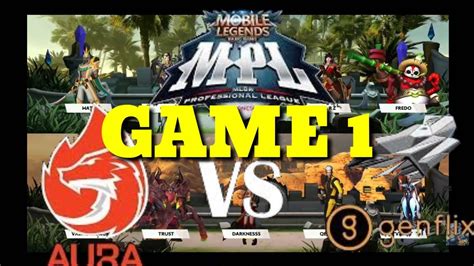 GENFLIX AEROWOLF VS AURA MATCH 1 MPL SEASON 6 WEEK 3 DAY 2 YouTube