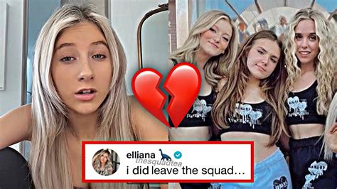 Elliana Walmsley Notifies The Squad That She Is Moving Away Youtube