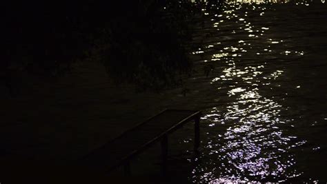 Moonlight Reflection Over Wide Ocean Stock Footage Video 219298 Shutterstock