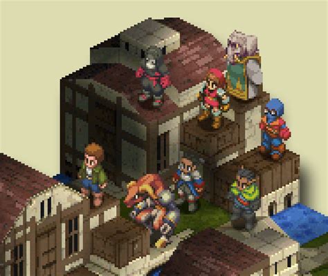 Oc Art The Party As Rendered In Final Fantasy Tactics Sprites Rdnd