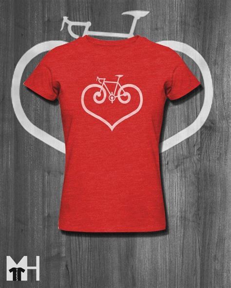 Bicycle Love T Shirt Cycling T Shirts Road Cycling Bicycle Cycling T