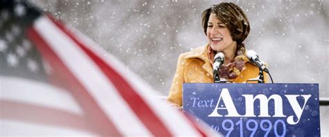 Amy Klobuchar The 1st Female Senator From Minnesota Now A 2020