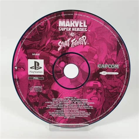 Marvel Super Heroes Vs Street Fighter Ps Playstation Game Pal Uk