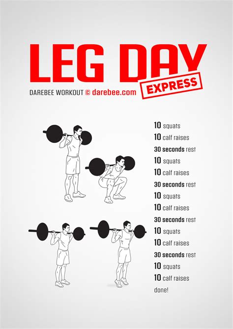 Leg Day Express Workout