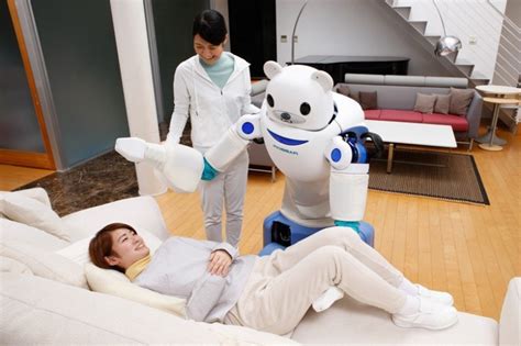 Robear Robot Assists Nurses In Caring For The Elderly American Luxury