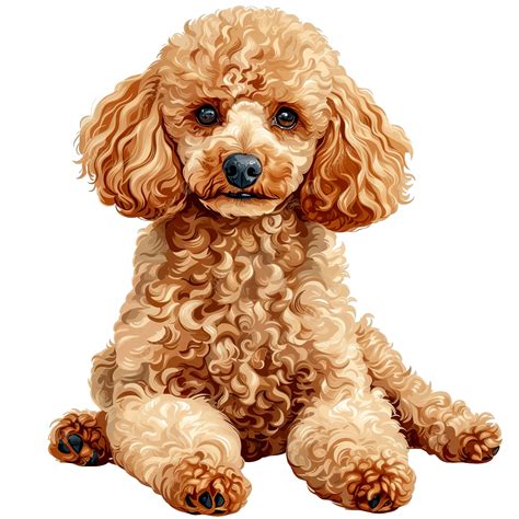 poodle clip art 3