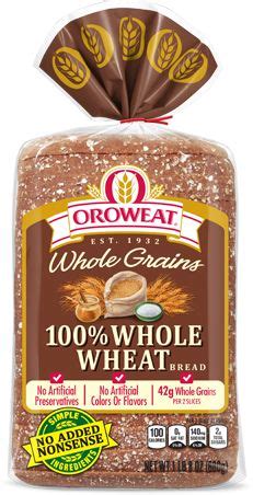 Oroweat Premium Breads Whole Wheat Bread Packaging Multi