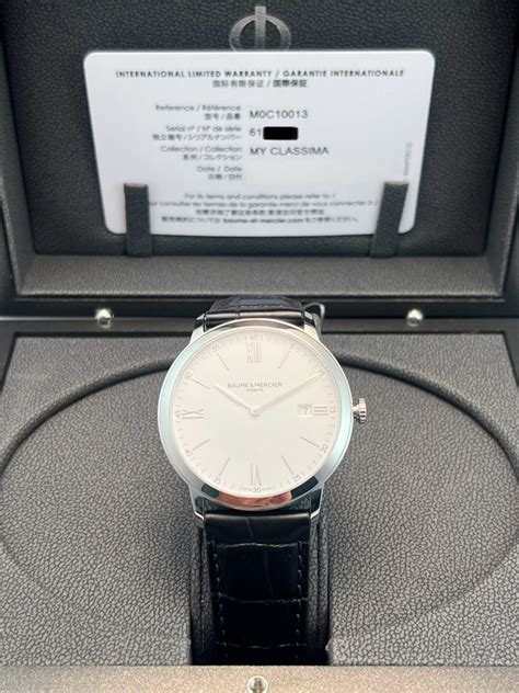 Baume Mercier Classima M C No Reserve Price Men