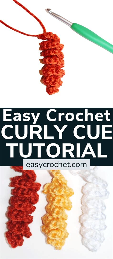 Crochet Curly Cue Pattern Easy Crochet Patterns