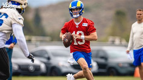 Observations From Day 2 Of Rams Minicamp 2023 Stetson Bennetts