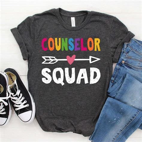 Counselor Squad Shirt Counsel Adviser Guidance Shirt Etsy