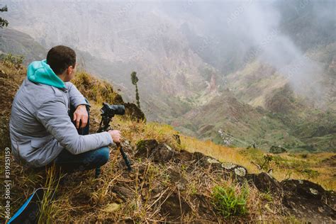 Santo Antao Island, Cape Verde. Hiking outdoor activity in ribeira da ...