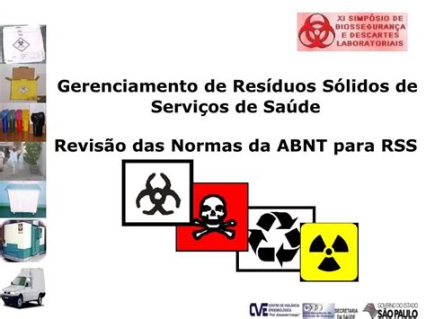 PPT Gerenciamento de Resíduos Sólidos de Serviços de Saúde Revisão