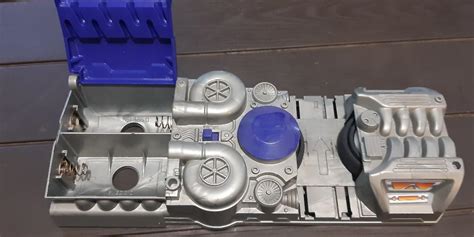 MATTEL HOT WHEELS TRACK POWER BOOSTER LAUNCHER SECTION BLUE GRAY Looking For On Carousell