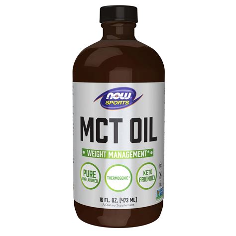 NOW Foods MCT Oil Liquid - 473ml in South Africa | inMotion Life
