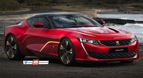 Peugeot 508 Coupé Zagato Il Render Ispirato Alla Alfa Romeo Giulia Swb