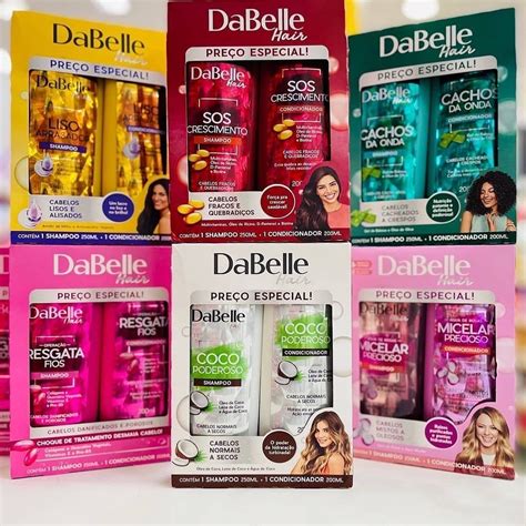 Kit Shampoo Ml E Condicionador Ml Dabelle Shopee Brasil