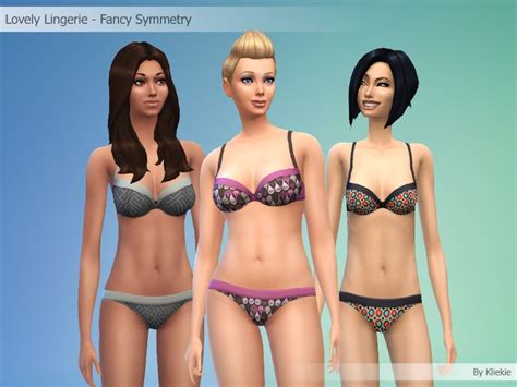 Lovely Lingerie The Sims Create A Sim CurseForge