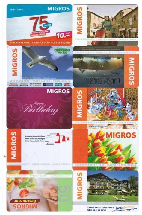 Leere Geschenkkarten Migros Kaufen Auf Ricardo