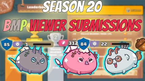 Bmp Gameplay Viewer Submissions Season Axie Infinity Arena