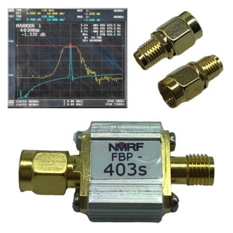 S Mhz Bandpass Filter Low In Band Insertion Loss Pass Filter Ebay