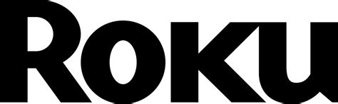 Roku Logo Black And White Brands Logos