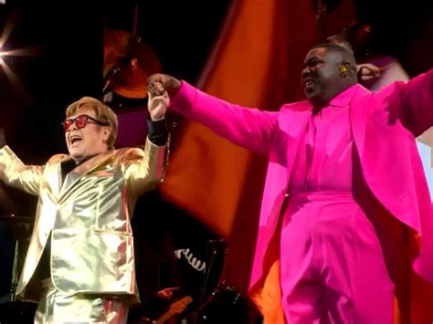 Glastonbury Watch As Elton John Brings Out Jacob Lusk