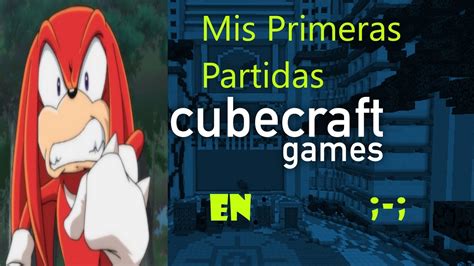 Primeras Partidas En Cubecraft Youtube