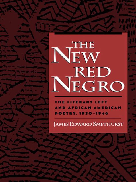 Tips The New Red Negro The Literary Left And African Am Pdf African