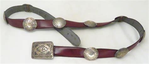 Tanner Chaney Silver Jewelry Unknown Concho Belts 55865