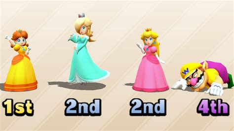 Mario Party The Top 100 Mini Games Daisy Vs Peach Vs Rosalina Vs