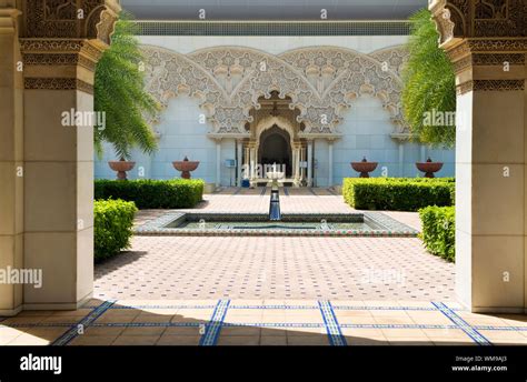 Beautiful Moroccan Architecture Inner Garden in Putrajaya Malaysia Stock Photo - Alamy