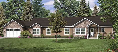 Affordable Modular Ranch Value Home Floor Plans | House styles, Modular ...