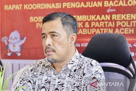 Kip Aceh Barat Kembalikan Berkas Pendaftaran Partai Gelora Dan Sira