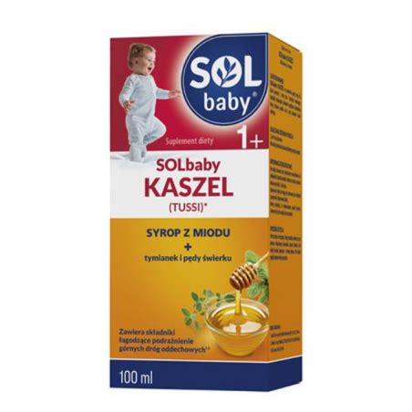 SOLbaby Kaszel Tussi Syrop 100ml Cena Opinie AptekaPrima