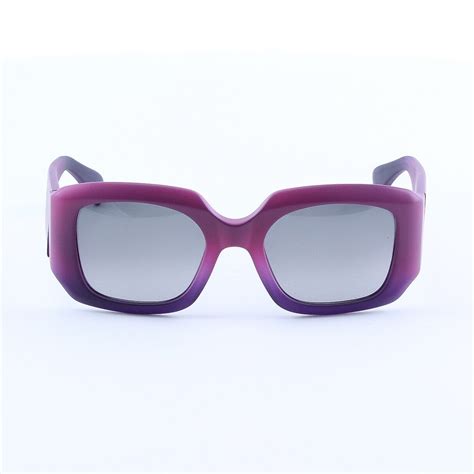 Marni Ma129s Sunglasses Col 19 Opaque Graduating Shades Of Purple With Gray Gradient Lenses