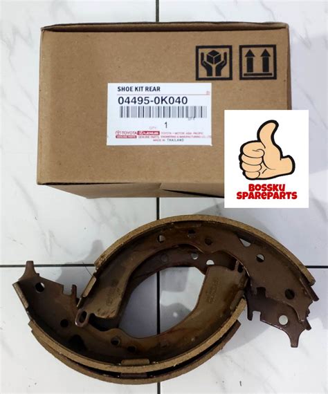 Brake Shoe Tromol Kampas Rem Belakang Toyota Innova Inova Set