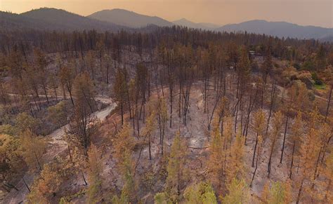 California Wildfire Devastation Revealed In Series Of Aerial Images