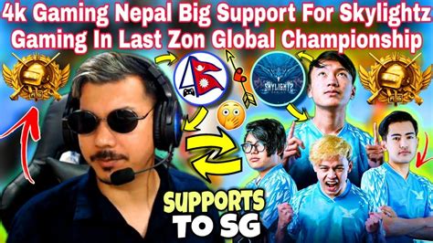 K Gaming Big Support To Skylightz Gaming K Dai Very Excited For Sg