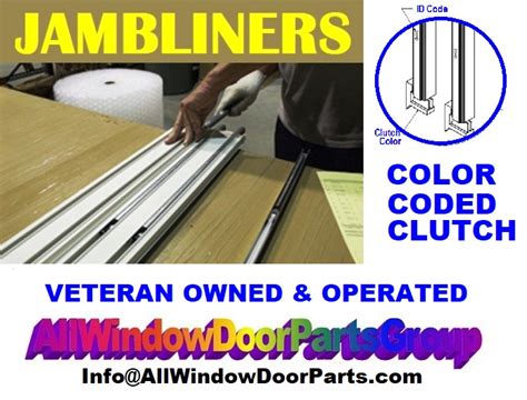 Double Hung Tilt Window Jamb Liners To Color Coded Clutch