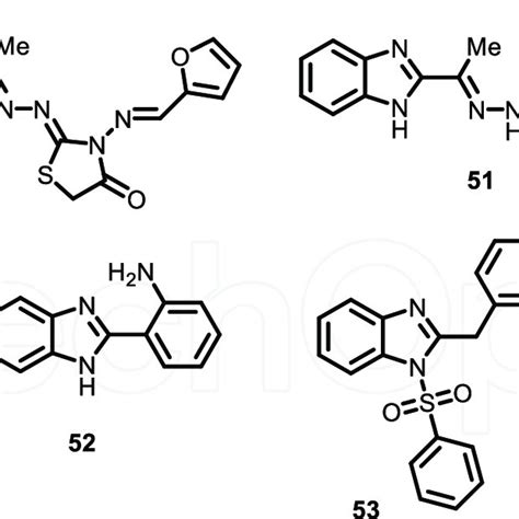 Benzimidazole Derivatives Compound 66 67 68 And 69 With