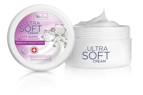 INelia Ultra Soft Przeciwstarzeniowy Krem Do Twarzy I Szyi 200 Ml