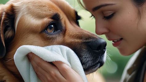 how to clean dog eye crust